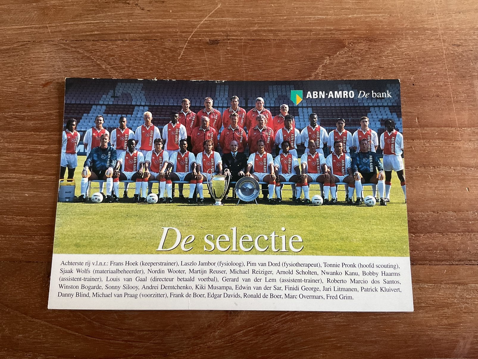 Oude ajax kaart, Tickets en Kaartjes, Eén persoon