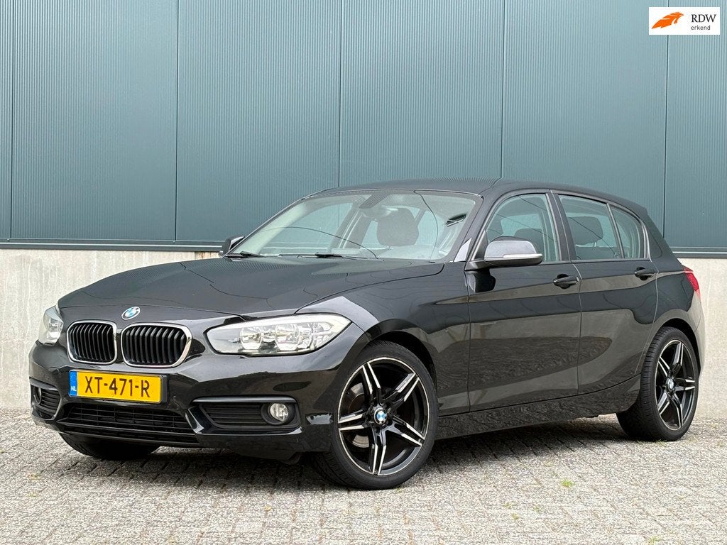 BMW 1-serie 116d M Sport, Auto's, BMW, Start-stop-systeem, Gebruikt, Euro 6, Zwart