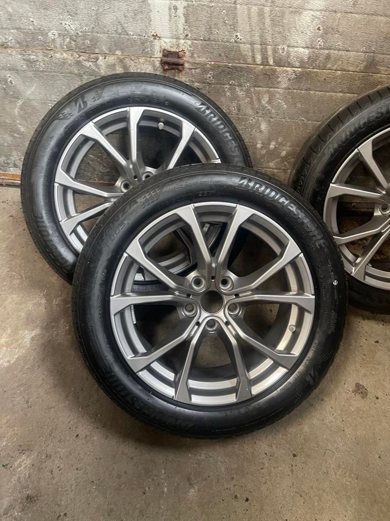 BMW Velgen met Bridgestone Zomerbanden - 17 inch, Ophalen, Gebruikt, Banden en Velgen, 17 inch