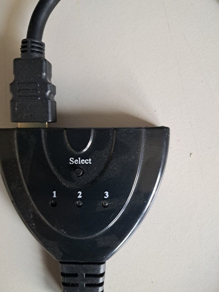 Mini hdmi switch, Ophalen of Verzenden, Nieuw, Minder dan 2 meter, HDMI-kabel