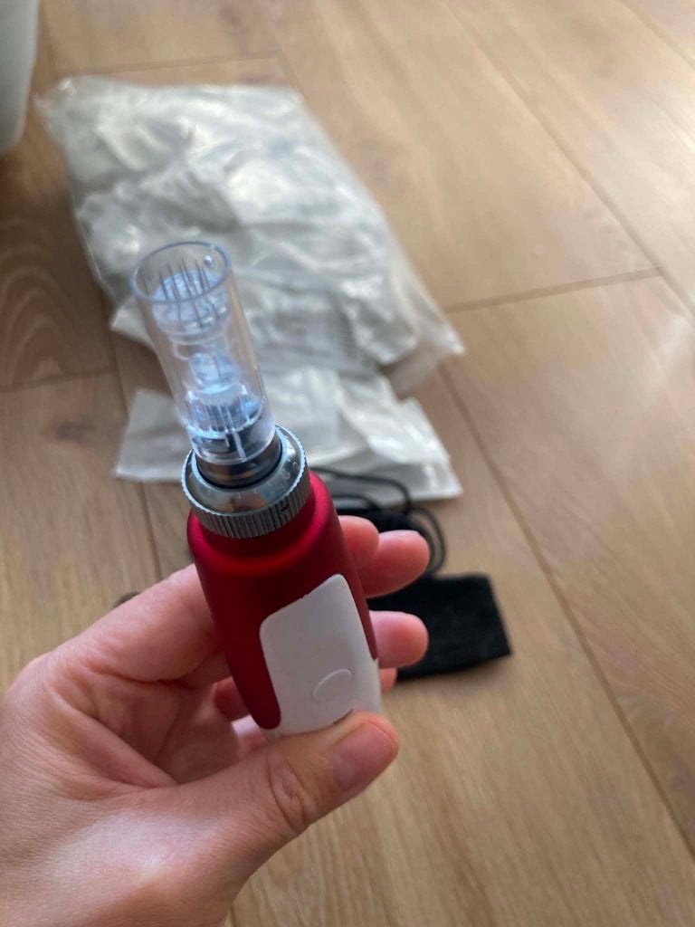 MyM Microneedle Therapy Pen – met 93 cartridges (12‑naald), Witgoed en Apparatuur, Persoonlijke-verzorgingsapparatuur, Ophalen of Verzenden