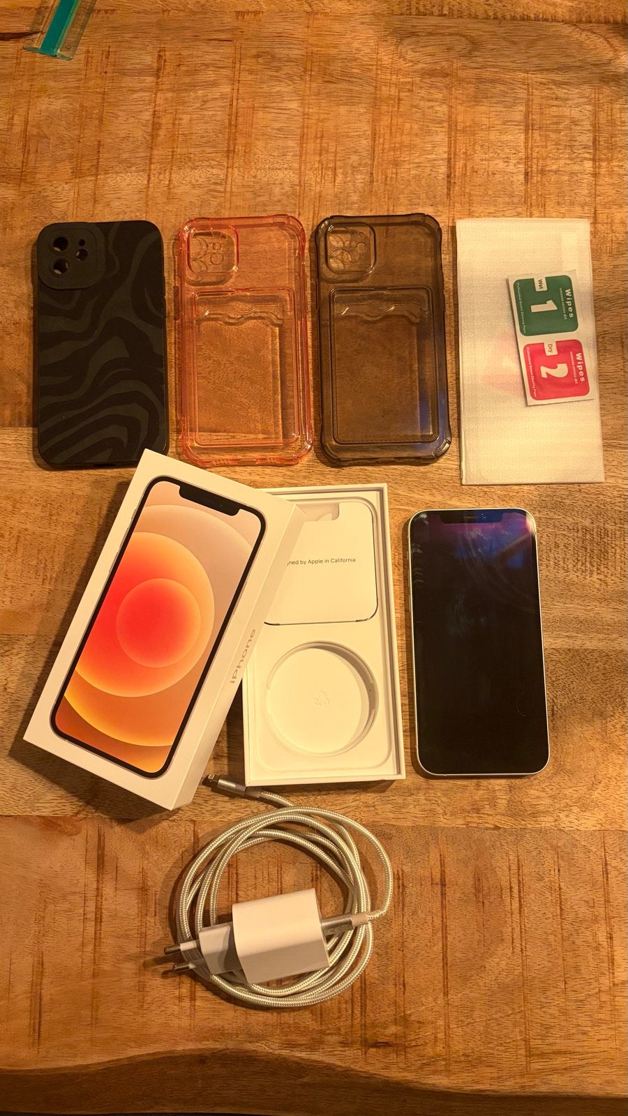 iPhone 12 Wit 64 GB - Goede staat., Telecommunicatie, Gebruikt, Wit, Ophalen of Verzenden, Zonder simlock
