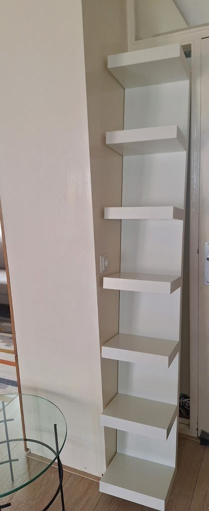 Ikea Lack Wandrek wit zgan, Huis en Inrichting, Woonaccessoires | Wandplanken en Boekenplanken, Ophalen, Zo goed als nieuw