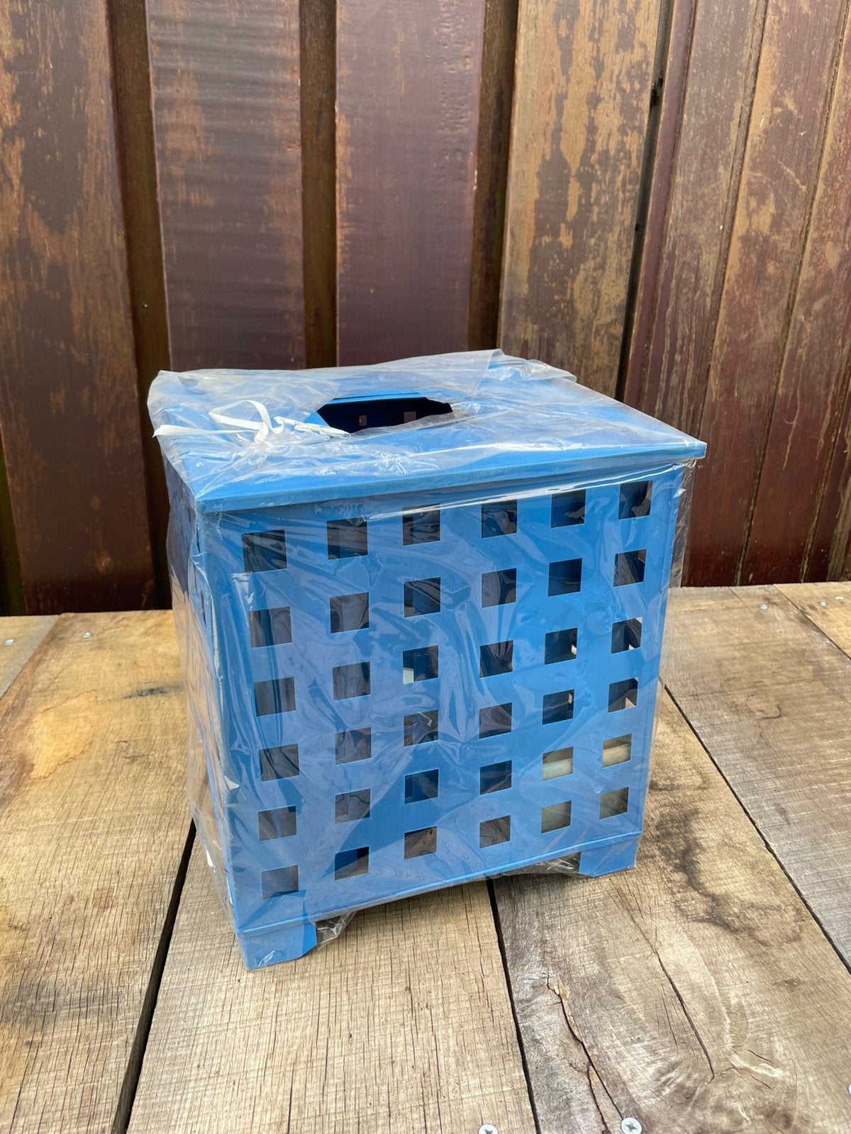 Lantaarn set van 2, Overige materialen, Blauw, Ophalen of Verzenden, Zo goed als nieuw