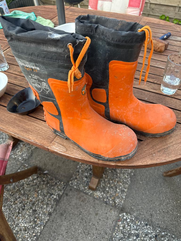 Husqvarna Light 24 veiligheidslaarzen - Ideaal voor vissen, Ophalen, Gebruikt, Heren, Laarzen