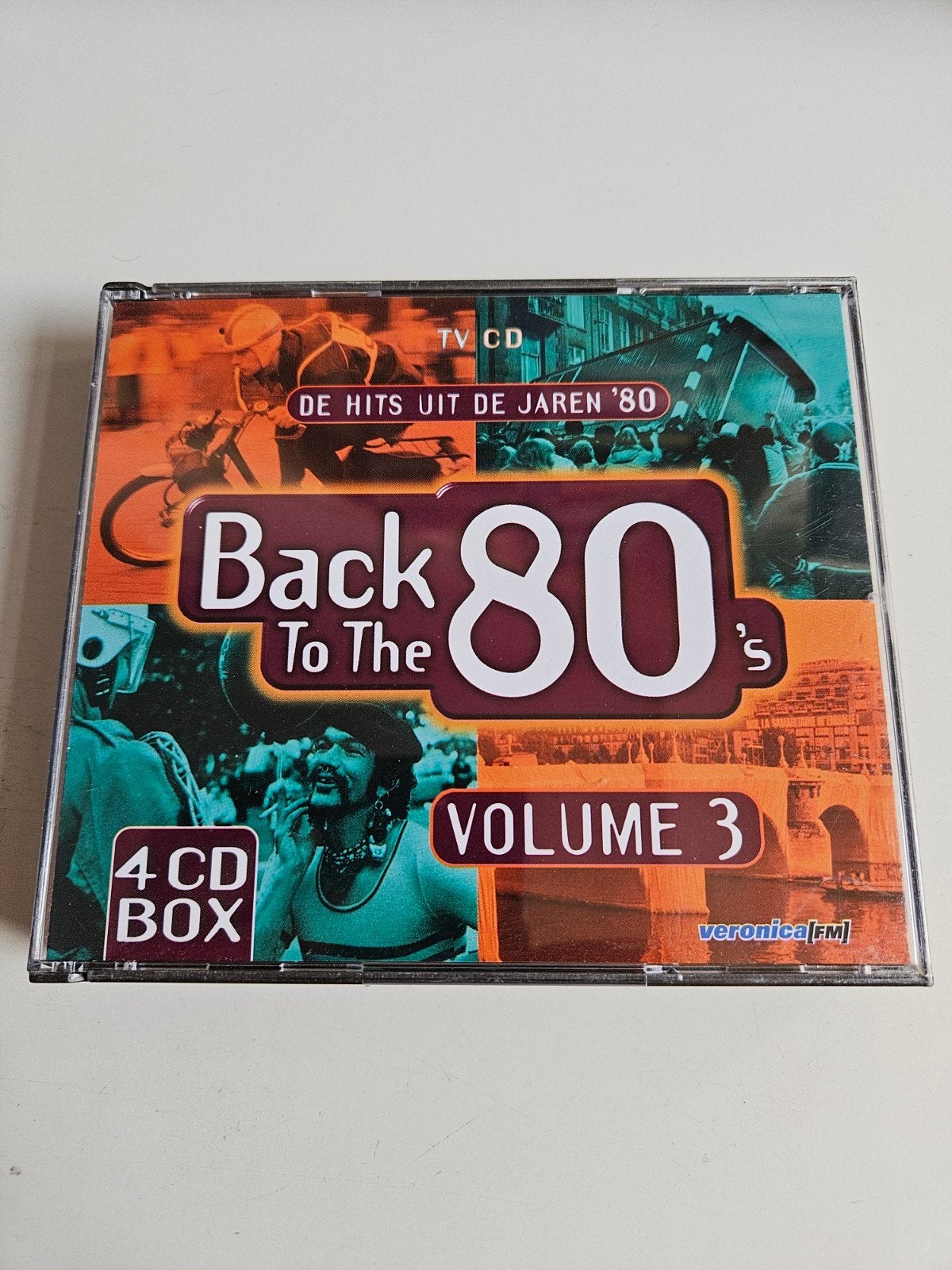 Back To The 80's Volume 3 - 4 CD Box (Veronica FM), Cd's en Dvd's, Ophalen of Verzenden, Zo goed als nieuw, Pop, Boxset