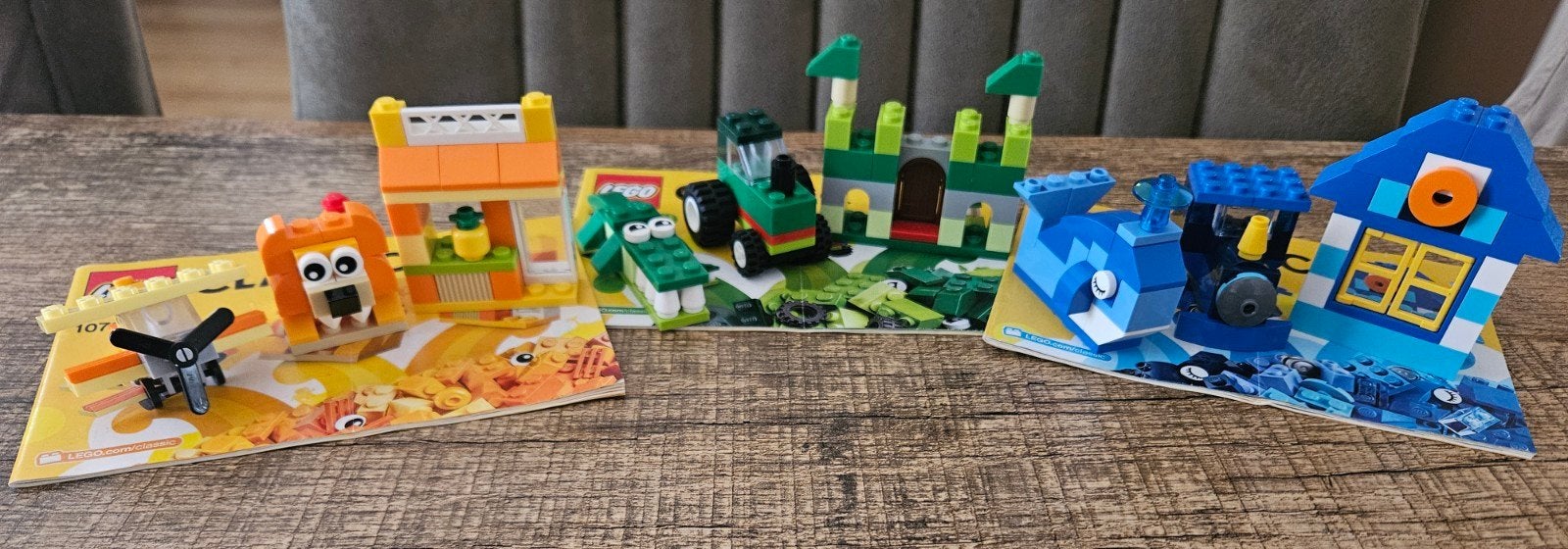 LEGO CLASSIC 10706 10708 10709, Ophalen of Verzenden, Zo goed als nieuw, Complete set, Lego