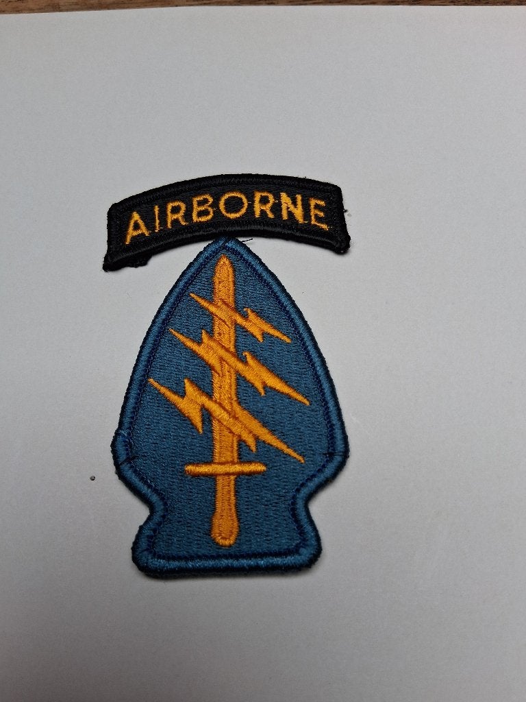 us army special forces, Verzamelen, Militaria | Algemeen, Ophalen of Verzenden, Landmacht, Amerika, Embleem of Badge