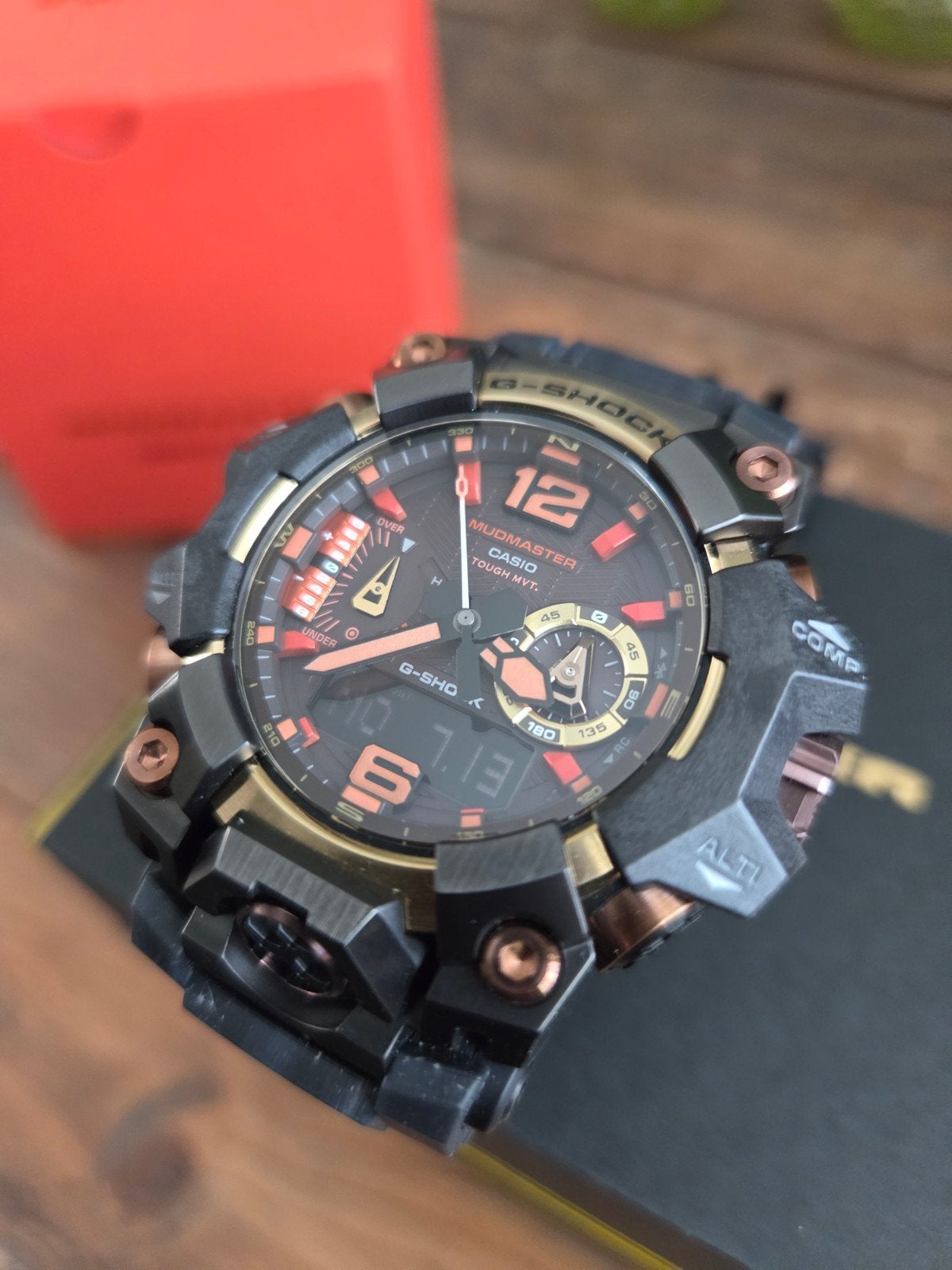 G-Shock Mudmaster GWG-B1000MG-1A9ER, Casio, Kunststof, Polshorloge, Kunststof