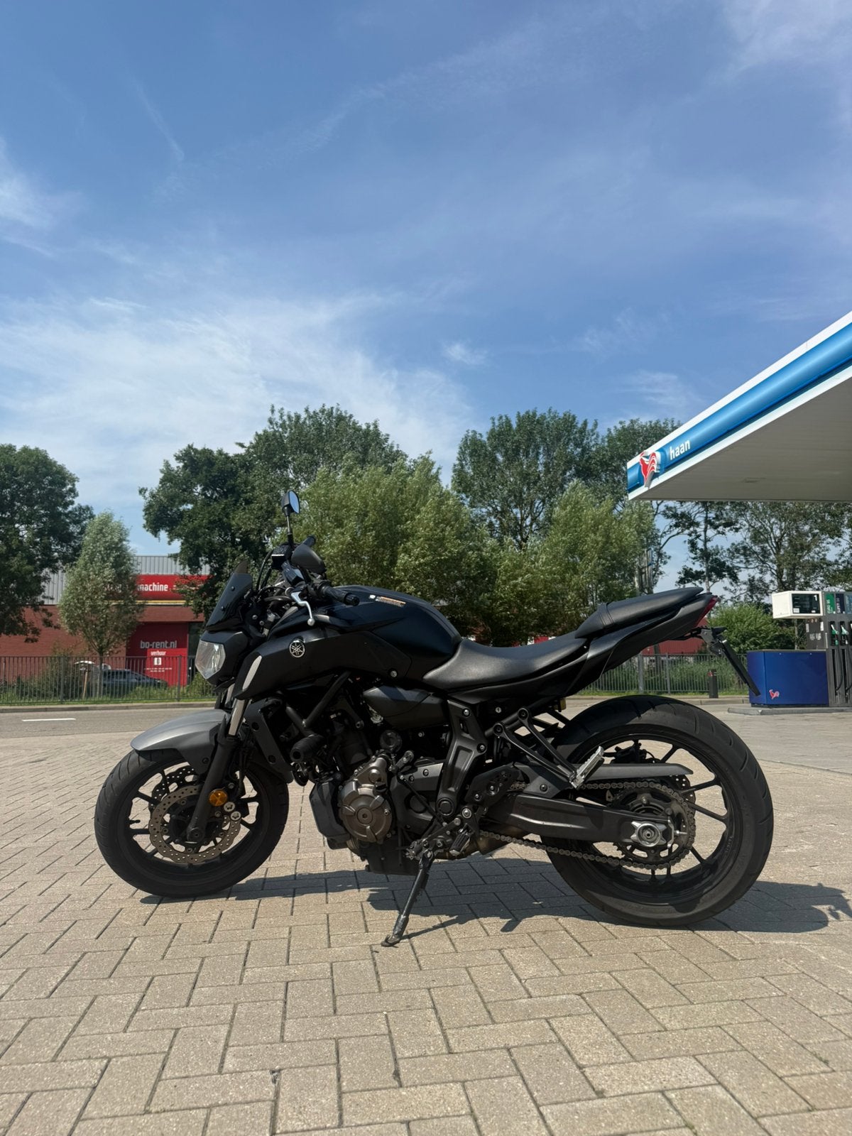 Yamaha MT07 2018 ABS tech black (verlaagd), Motoren, Motoren | Yamaha, 2 cilinders, Motorrijbewijs A, Gebruikt, Particulier