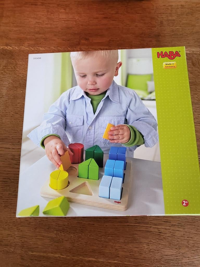 HABA Sorteerspel Kleurenmagie Houten Vormenstoof, Ophalen of Verzenden