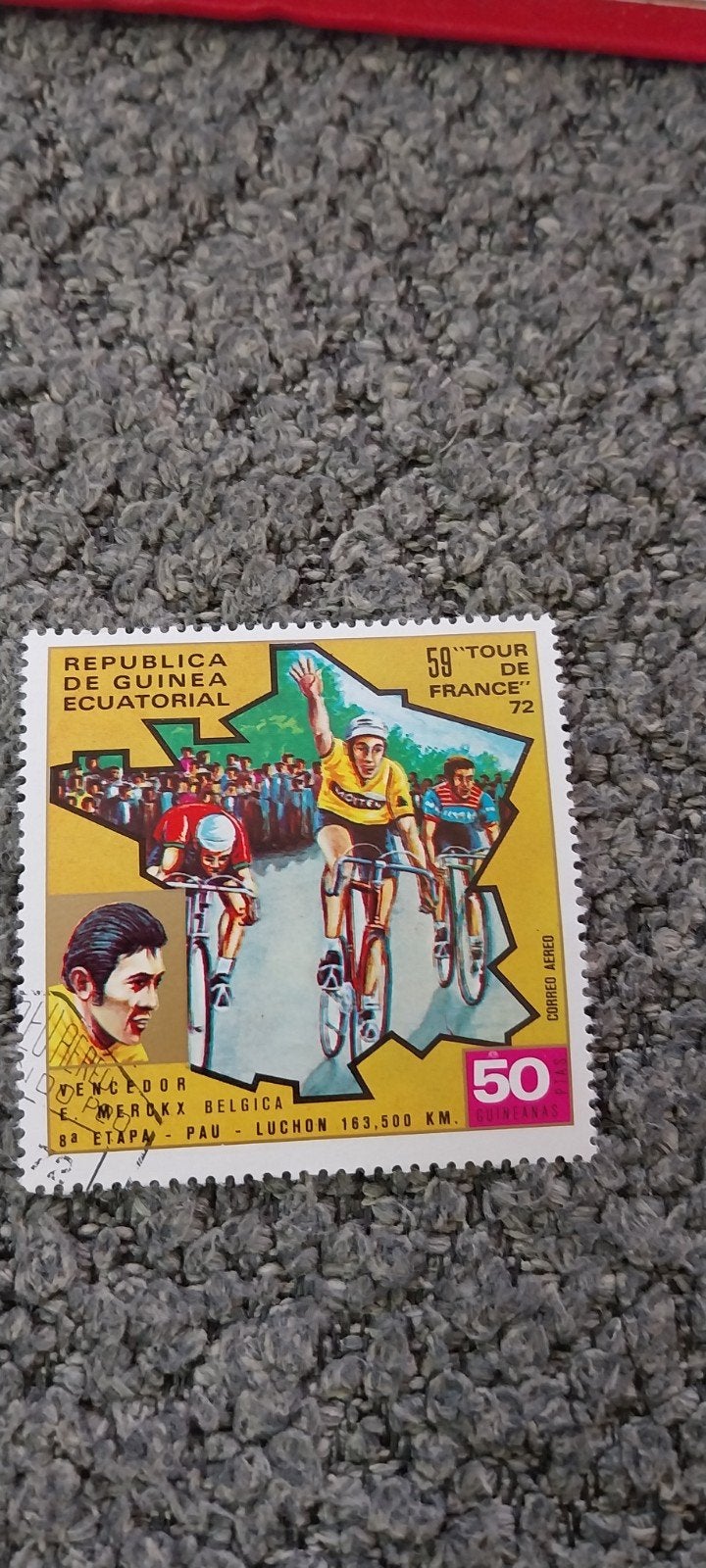 postzegels wielrennen  tour, Ophalen of Verzenden, Meerdere stickers