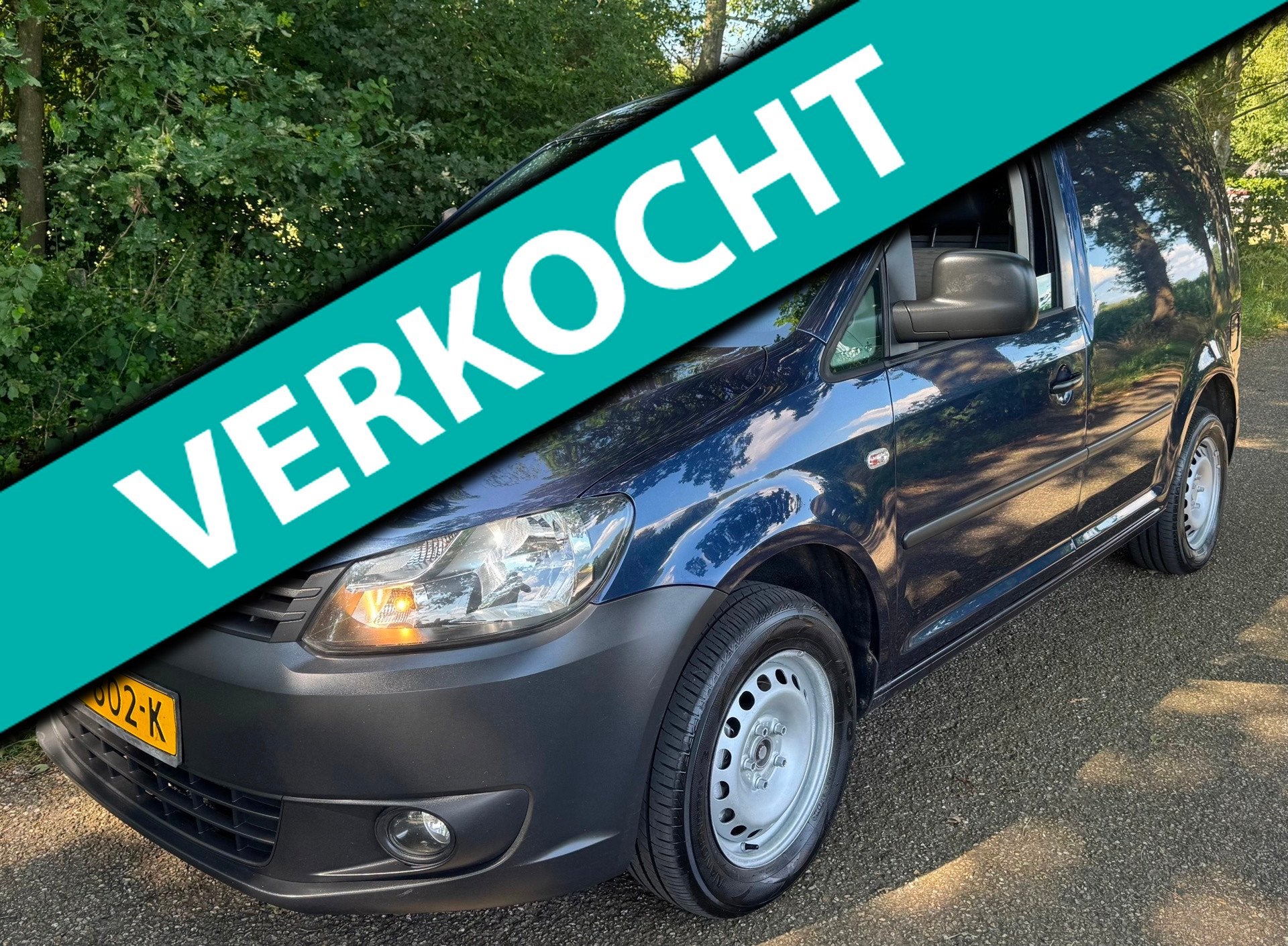 Volkswagen Caddy 1.6 TDI 2013 AUTOMAAT NAVI CRUISE AIRCO MAR, Auto's, Euro 5, Stof, Gebruikt, 4 cilinders