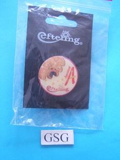 Appelsientje Holle Bolle Gijs nr. EPP50393-01, Verzamelen, Efteling, Ophalen, Nieuw, Button of Speldje