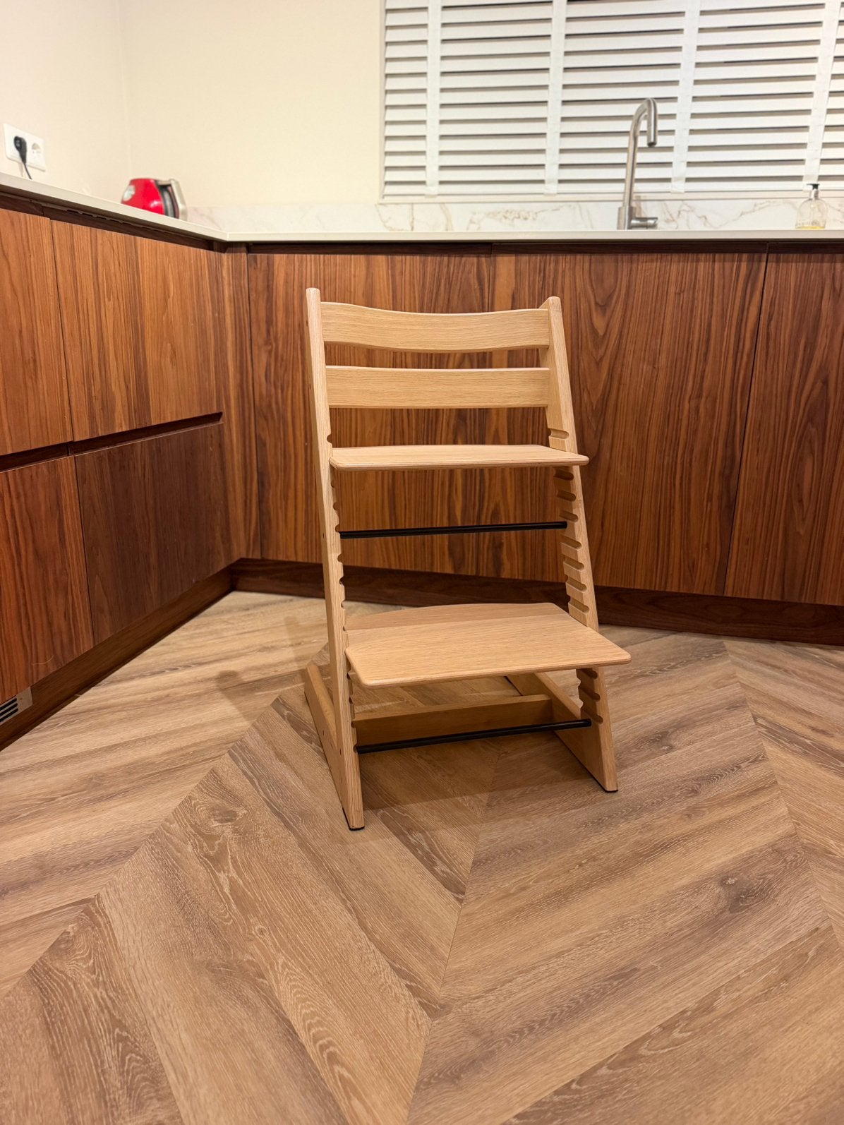 Stokke Tripp Trapp Oak Natural in zo goed als nieuwe staat., Kinderen en Baby's, Kinderstoelen, Ophalen, Zo goed als nieuw, Overige typen
