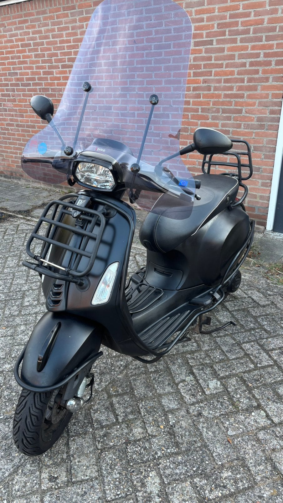 Scooter Vespa Sprint injectie, alle beurten op papier, Ophalen, Gebruikt, Maximaal 25 km/u, Benzine
