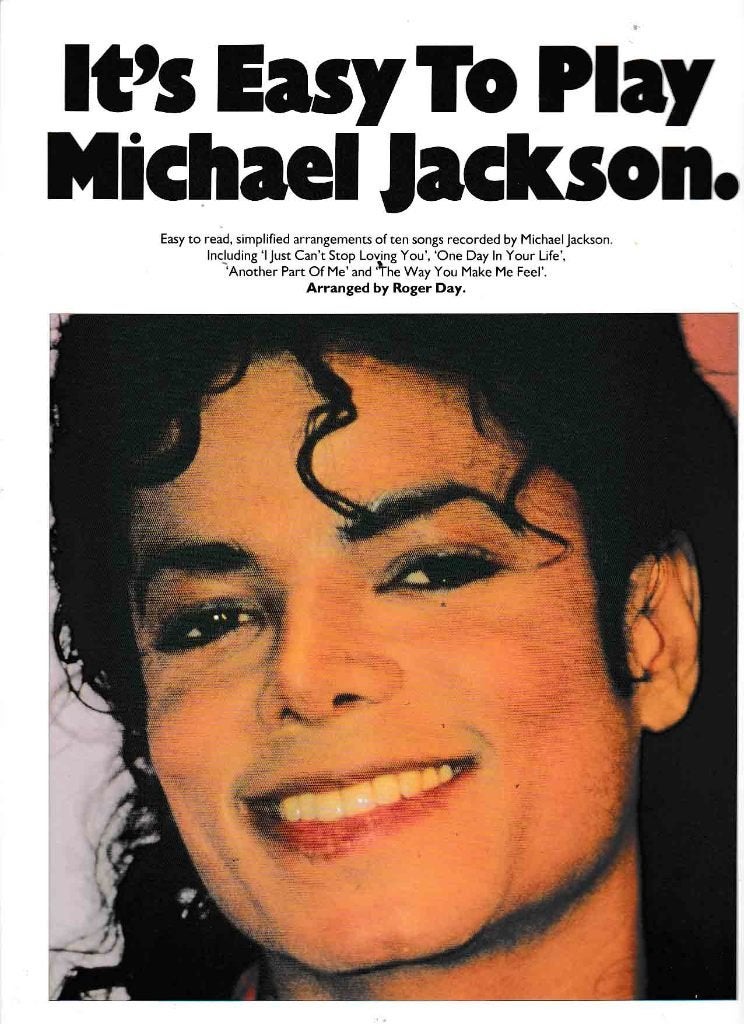 Its Easy To Play Michael Jackson nieuwstaat ( 1021 ), Ophalen of Verzenden, Zo goed als nieuw, Artiest of Componist, Piano