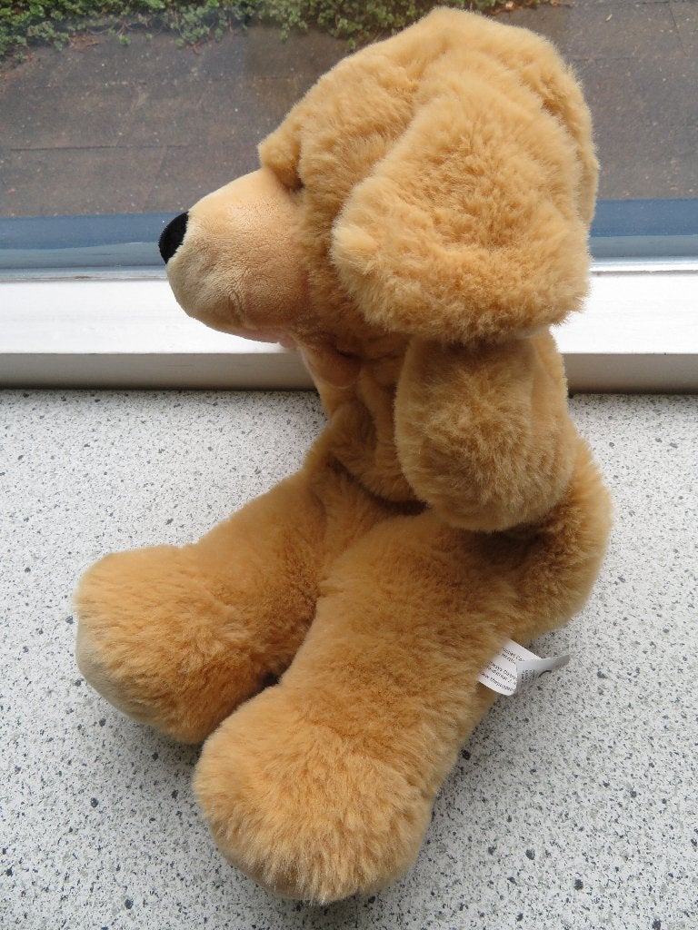 Handpop hond poppenkastpop van The Puppet Company, Zo goed als nieuw, Middelgroot (20 tot 80 cm), Met label, Bruin