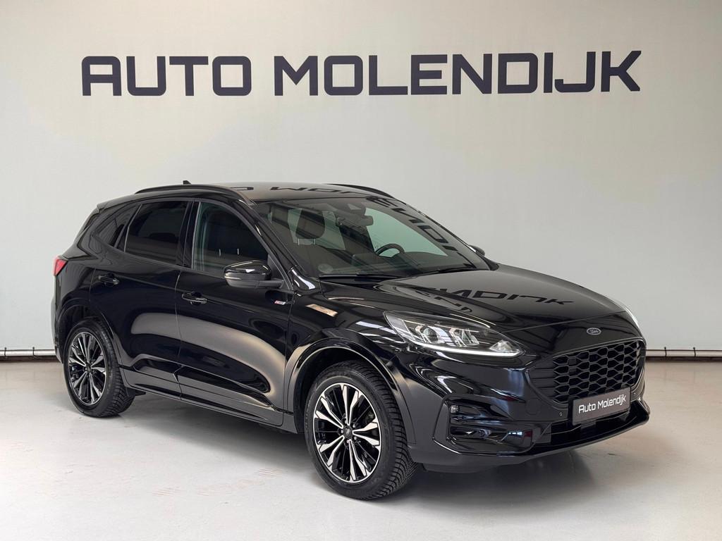 Ford Kuga 2.5 PHEV ST-Line / 19 inch / Camera / el.klep / st, Stof, Gebruikt, Zwart, 4 cilinders