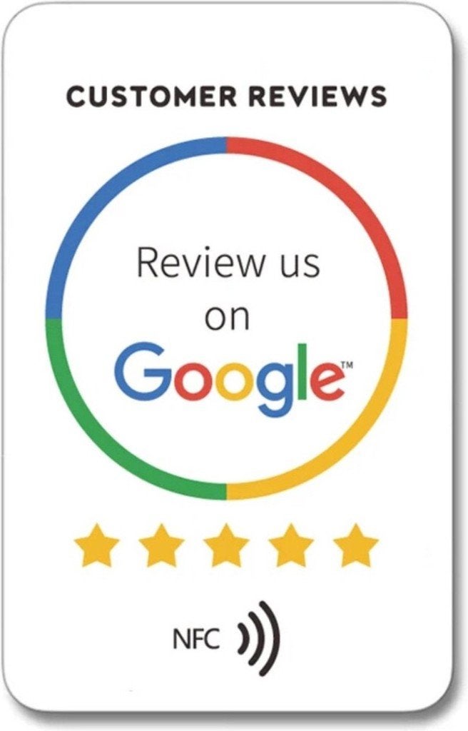 Google review kaarten NFC, Ophalen of Verzenden, Nieuw