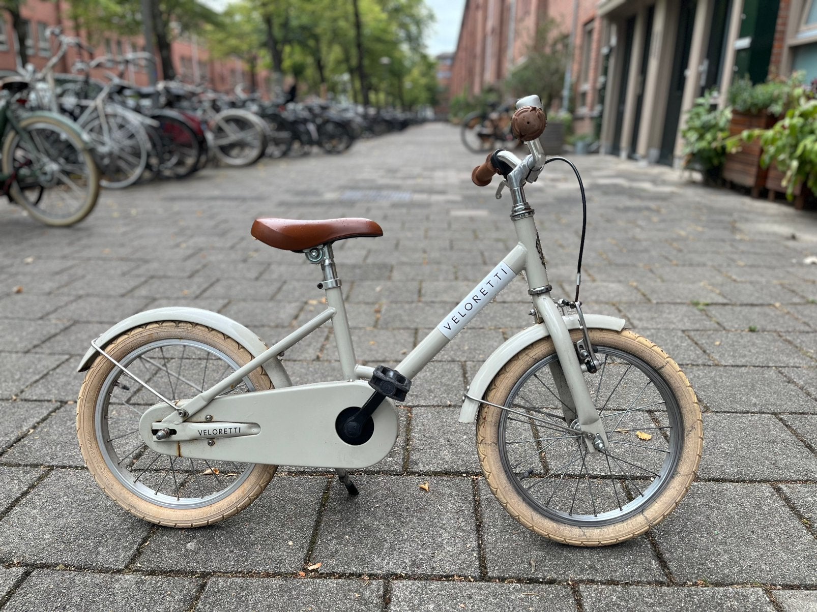 Veloretti maxi, Ophalen, Gebruikt, 16 tot 20 inch, Zijwieltjes