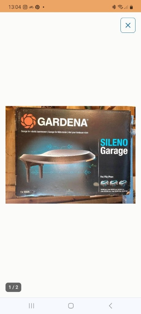 Garage robotmaaier, Tuin en Terras, Ophalen, Nieuw, Minder dan 20 cm