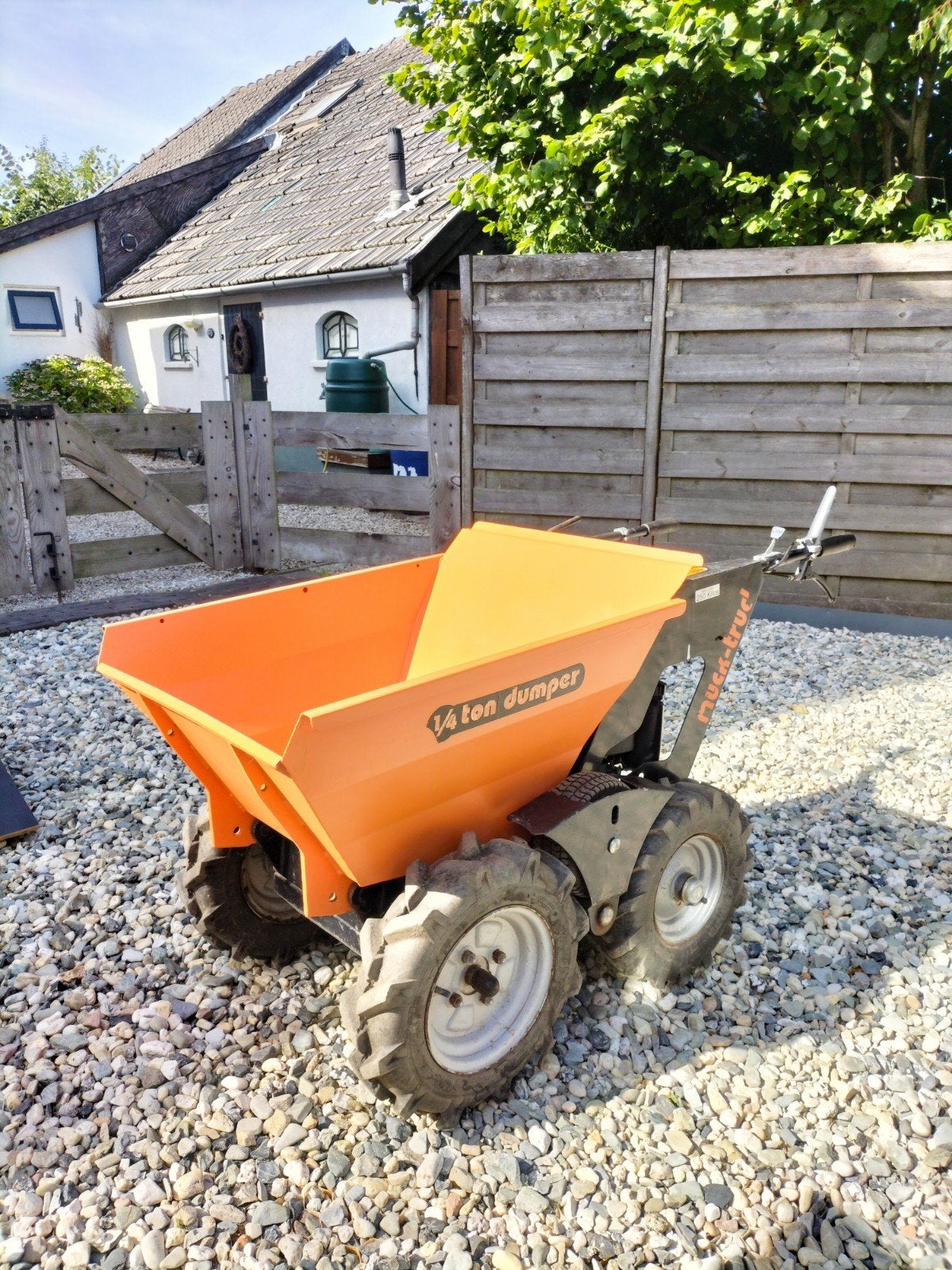 Muck-Truck 250 kg – Honda GXV160 – mini dumper, incl 3 acces, Ophalen, Gebruikt, Overige merken