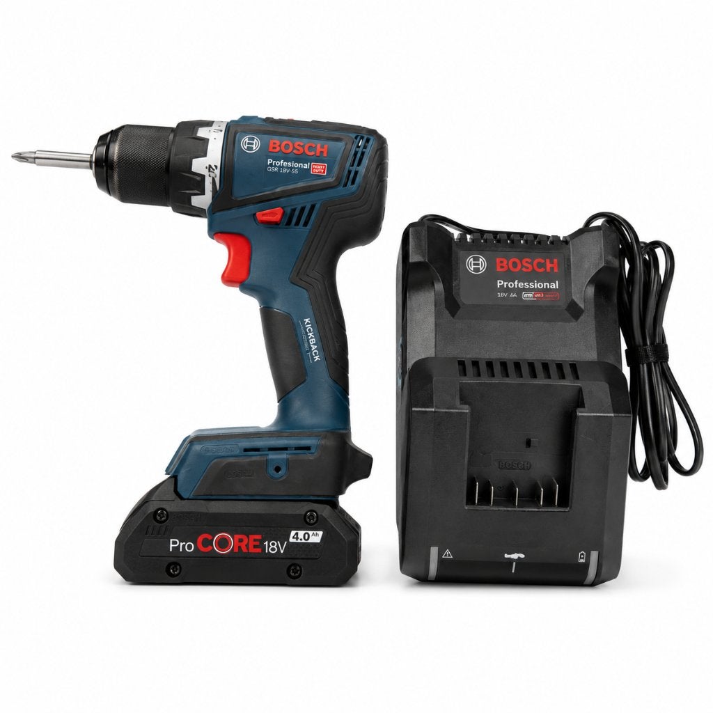 Bosch Professional GSR 18V-90 C + 1 Accu | Nette Staat, ., Ophalen of Verzenden, Zo goed als nieuw, .
