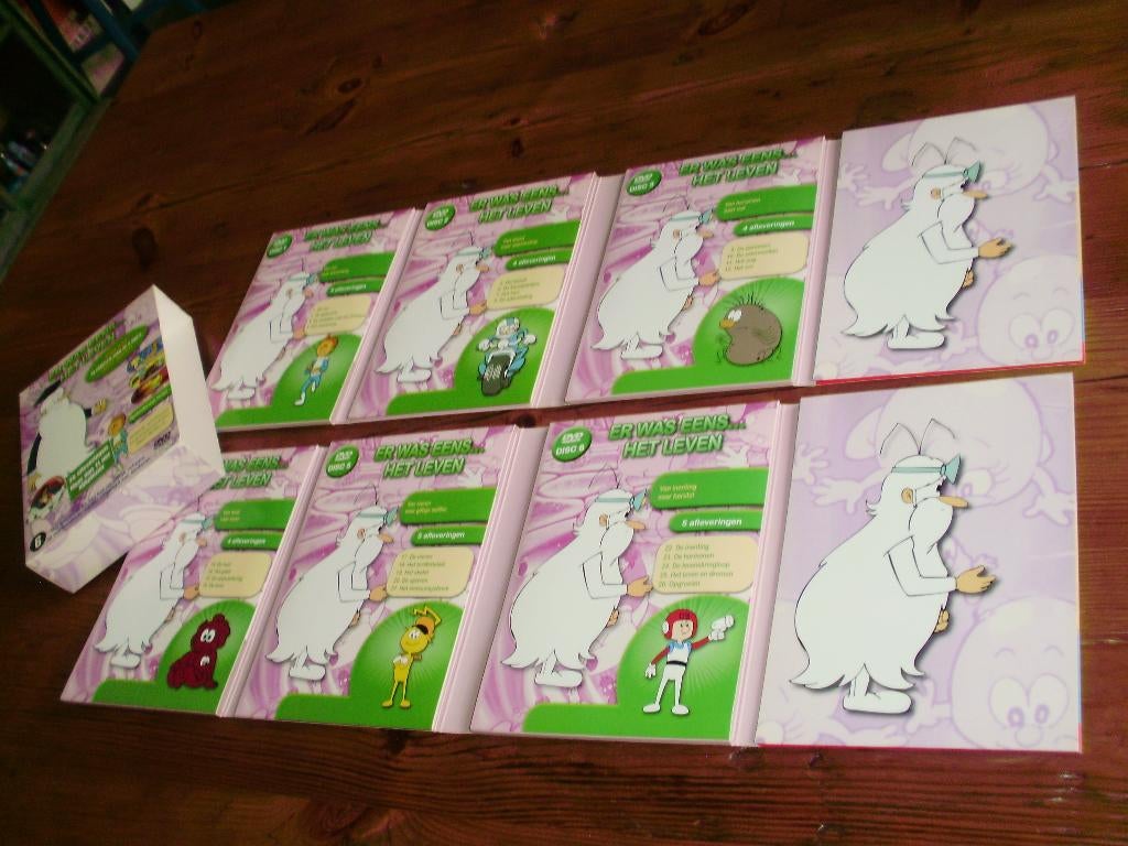 Er was eens ... het leven / DVD / serie / box, Cd's en Dvd's, Dvd's | Tekenfilms en Animatie, Alle leeftijden, Ophalen of Verzenden