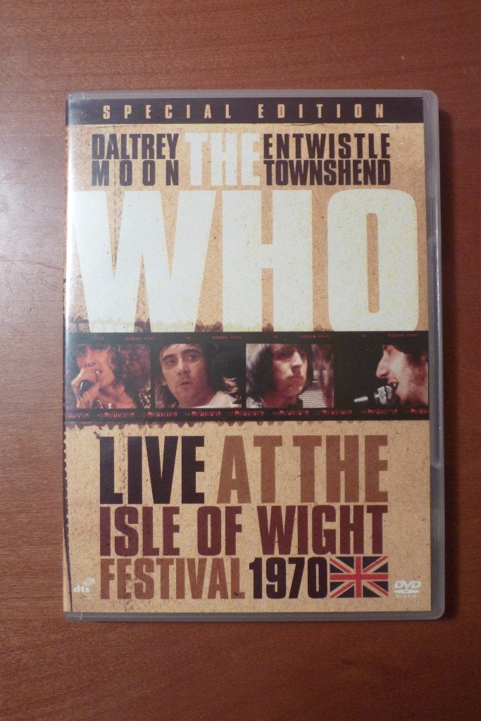 The Who - Live At The Isle Of Wight Festival 1970, Alle leeftijden, Ophalen of Verzenden, Zo goed als nieuw
