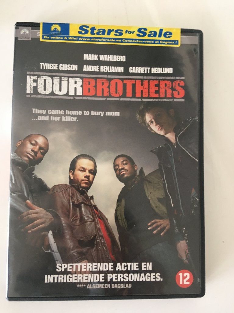 dvd Four Brothers, Vanaf 16 jaar, Ophalen of Verzenden, Gebruikt