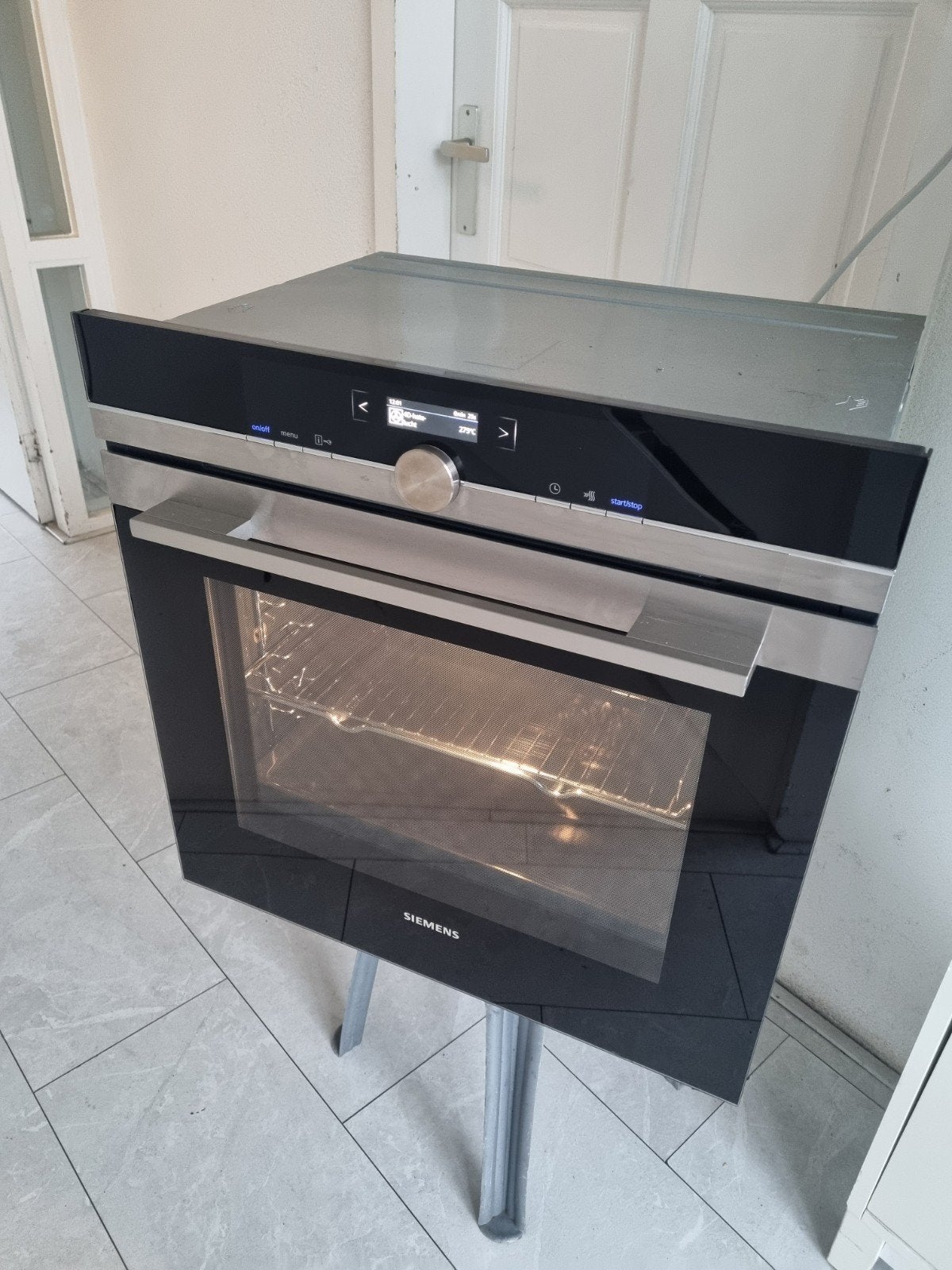 Siemens inbouw oven met zelfreiniging, 60x60 cm, z.g.a.n., Witgoed en Apparatuur, Ovens, Ophalen, Hete lucht, 60 cm of meer, Siemens