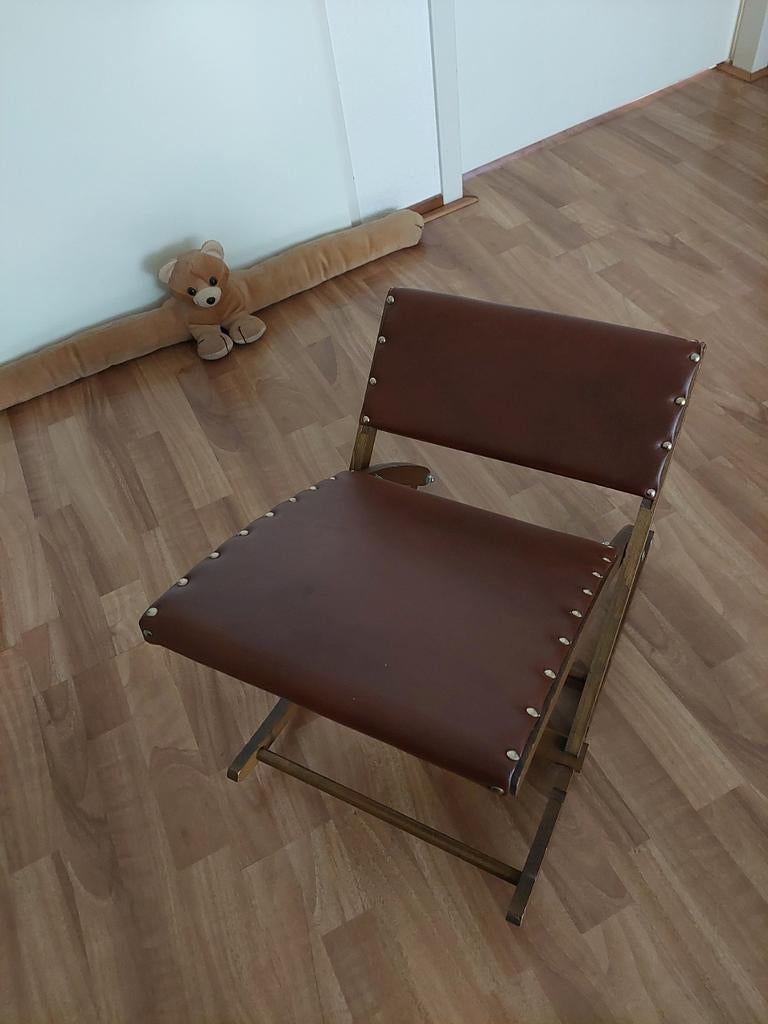 Verstelbaar voetenbankje - Comfortabel en Compact, Minder dan 50 cm, Gebruikt, Klassiek, Minder dan 50 cm