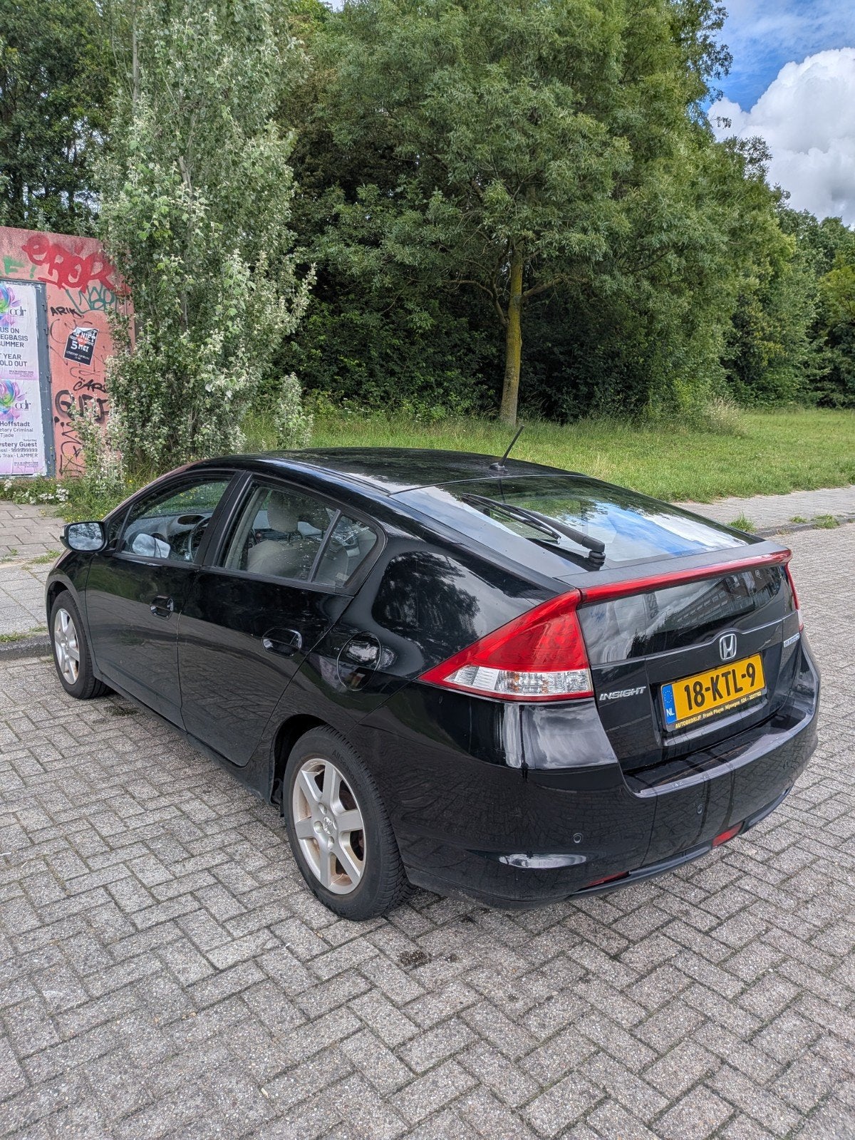 Honda Insight 1.3 Hybrid AUT 2010 Zwart, Cruise Control, 4 cilinders, Zwart, 22 km/l