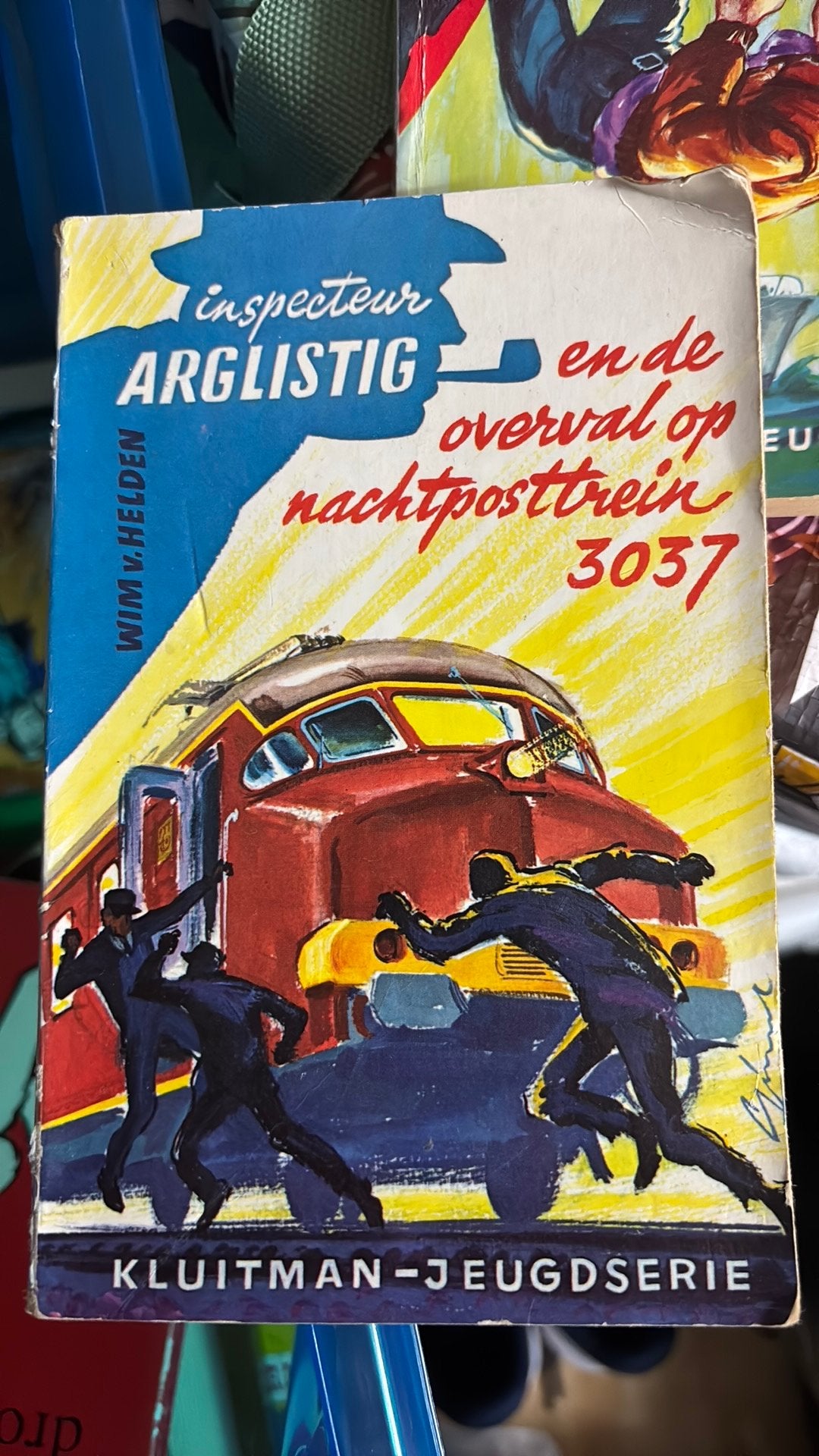 Inspecteur arglistig de overval op de nachtpostterein 3037, Ophalen of Verzenden, Gelezen, Fictie