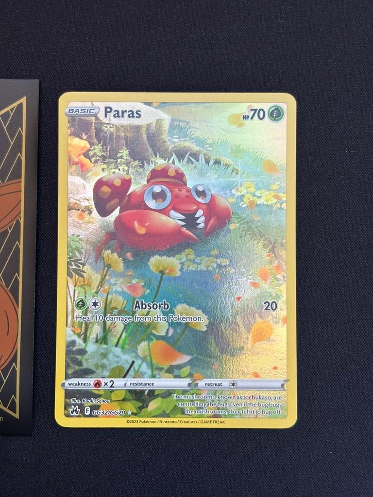 Paras GG32/GG70, Ophalen of Verzenden, Zo goed als nieuw, Losse kaart, Foil