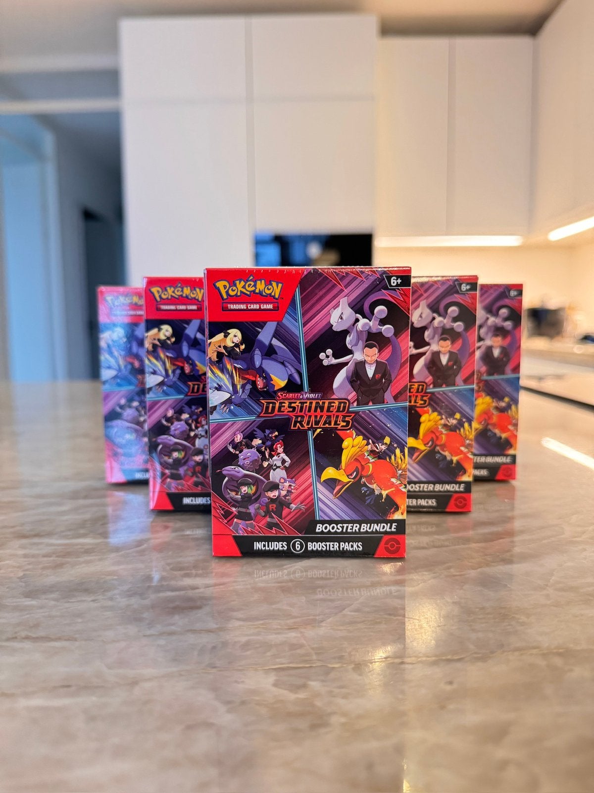 Pokemom Destined Rivals Booster Bundle, Ophalen of Verzenden, Nieuw, Boosterbox