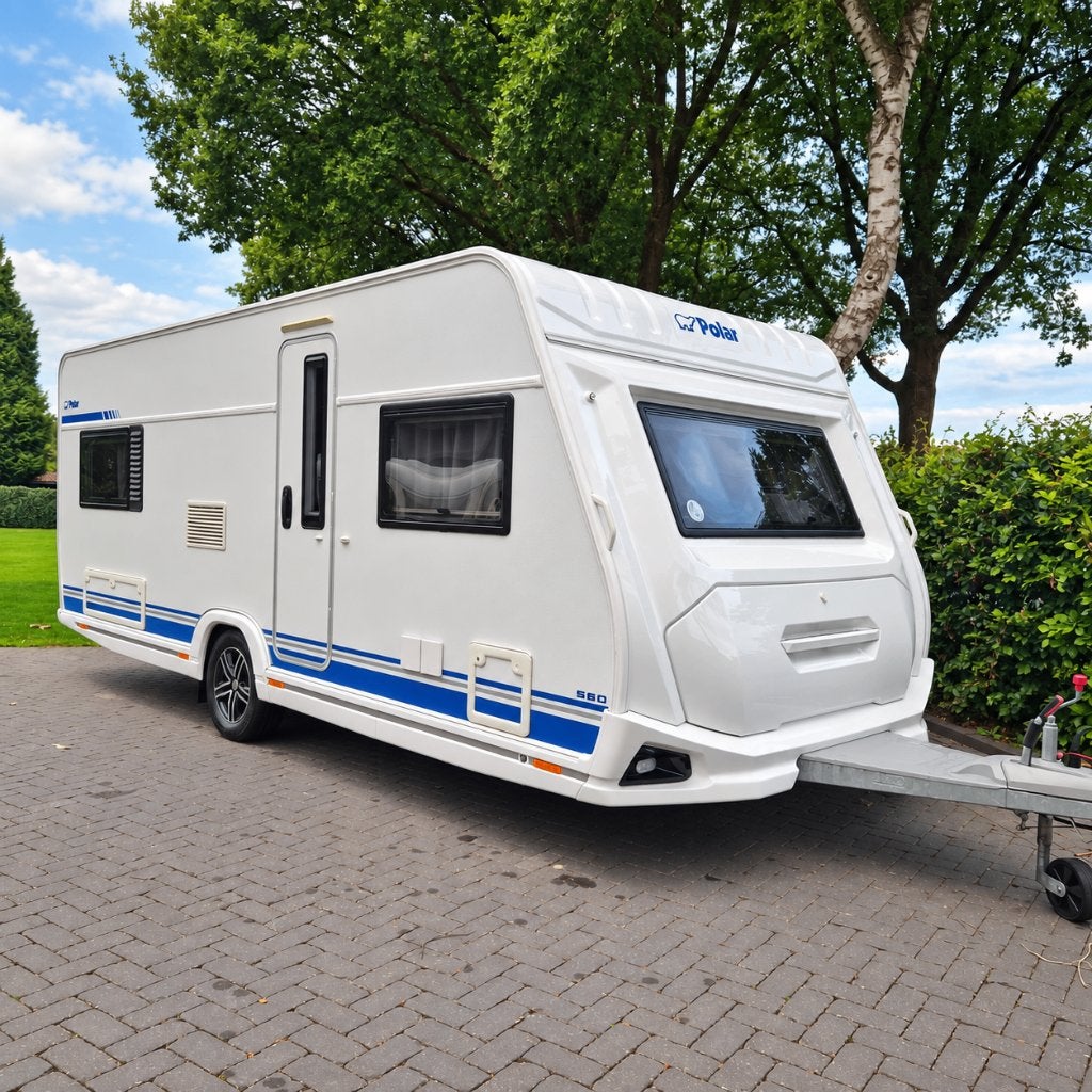 Polar 560 FD 2023 | NIEUW & ONGEBRUIKT | ALDE | Accupakket, Schokbreker, Rondzit, Vast bed, Bedrijf