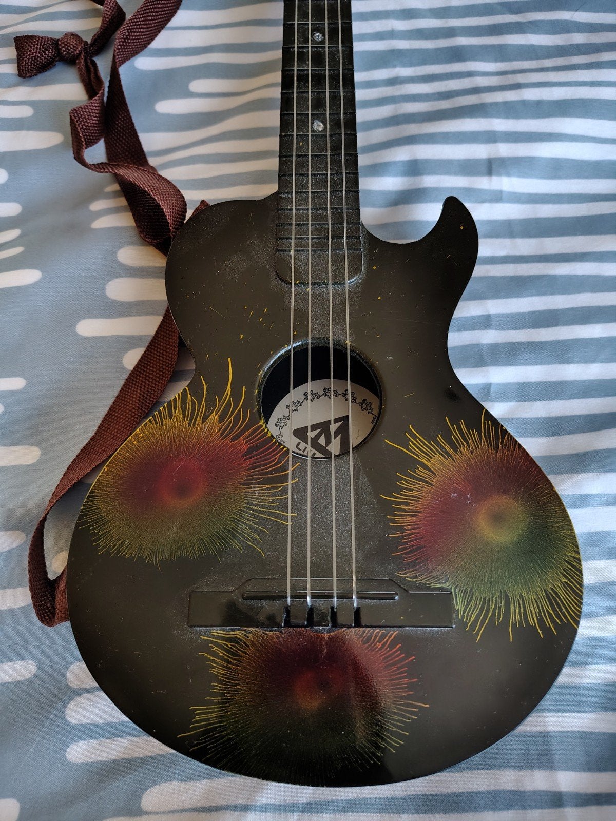Speelgoed ukulele van kunststof, Ophalen of Verzenden, Gebruikt, Jongen of Meisje