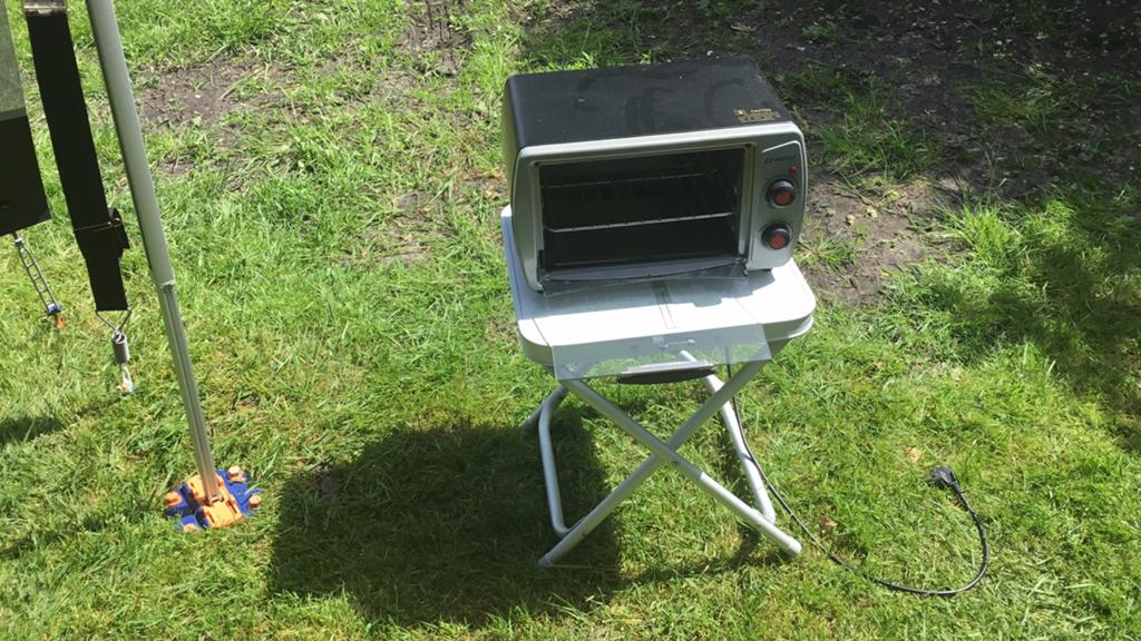 Alpina oven, Ophalen, Zo goed als nieuw