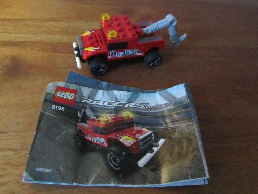 Lego Racers Turbo Tow 8195, Ophalen of Verzenden, Gebruikt, Compleet, Lego