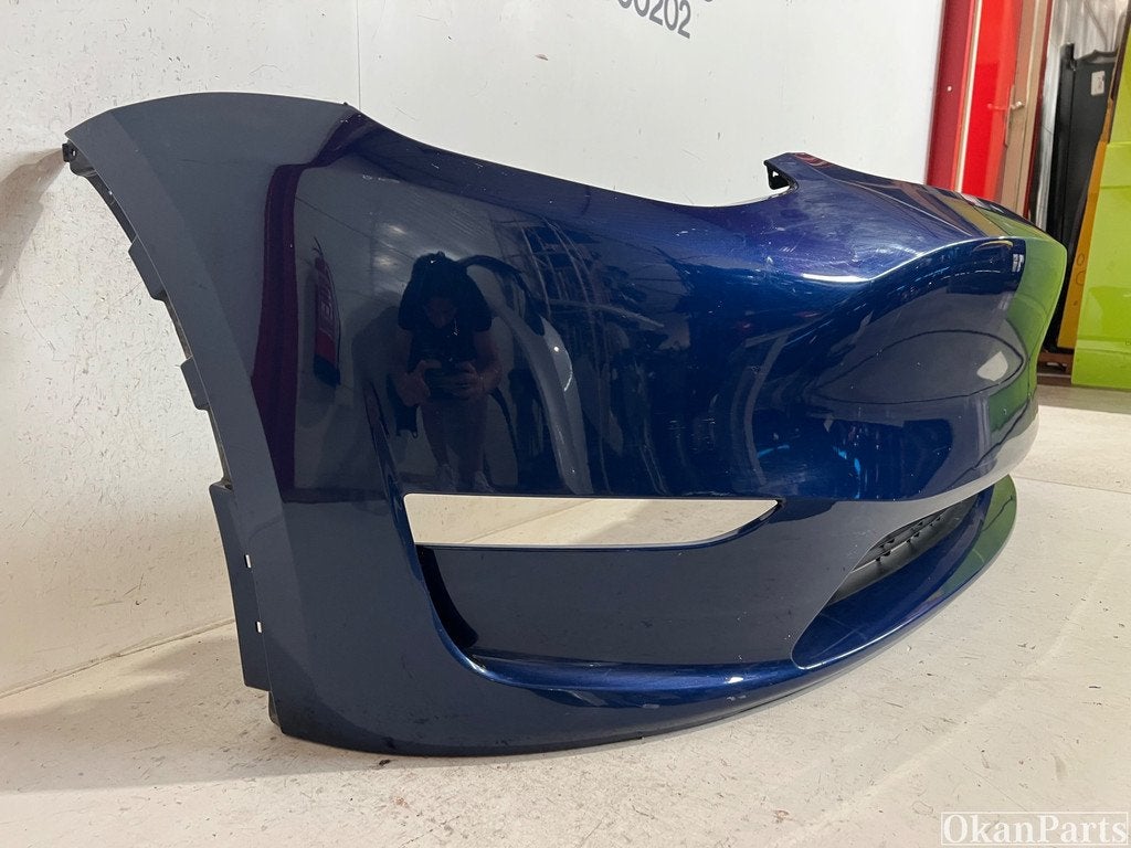 Tesla Model Y voorbumper, Voor, Tesla, Inc., Ophalen of Verzenden, Bumper