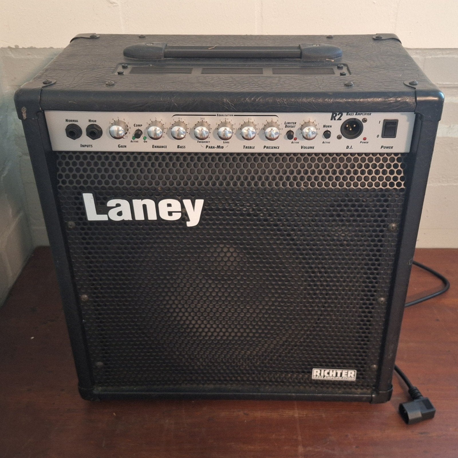 Laney Richter R2 (RB2) Basgitaarversterker Combo, Ophalen, Gebruikt, Minder dan 50 watt