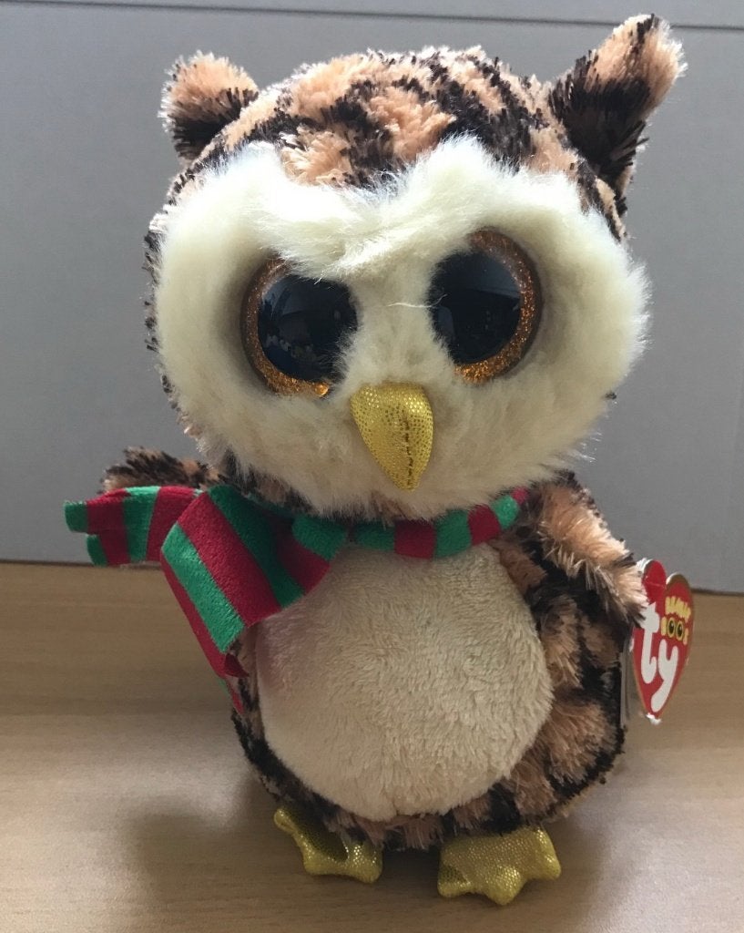 Ty Beanie Boo - Wise, Ophalen of Verzenden, Nieuw, Overige typen