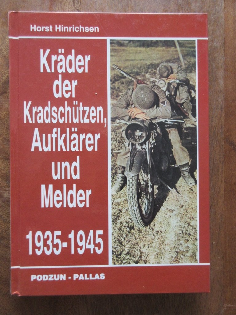 Krader Kradschutzen Aufklarer und Melder 1935-1945, Verzenden, Duitsland, Boek of Tijdschrift