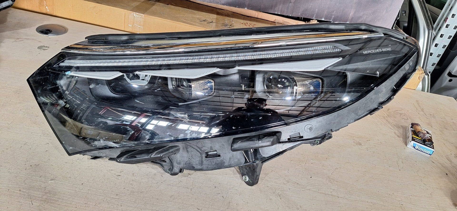 Mercedes Eqe Koplamp links W294 X294 digital light, Gebruikt, -, Ophalen of Verzenden, -