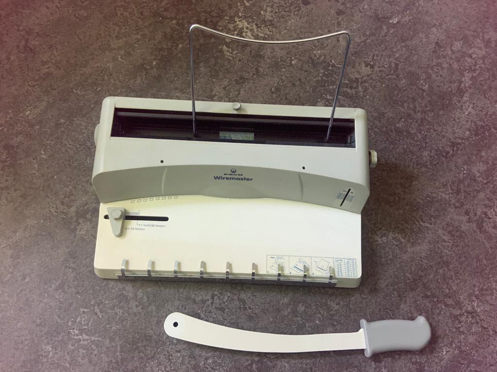 PAVO Wiremaster inbindmachine, Diversen, Bureau-accessoires, Zo goed als nieuw, Ophalen of Verzenden
