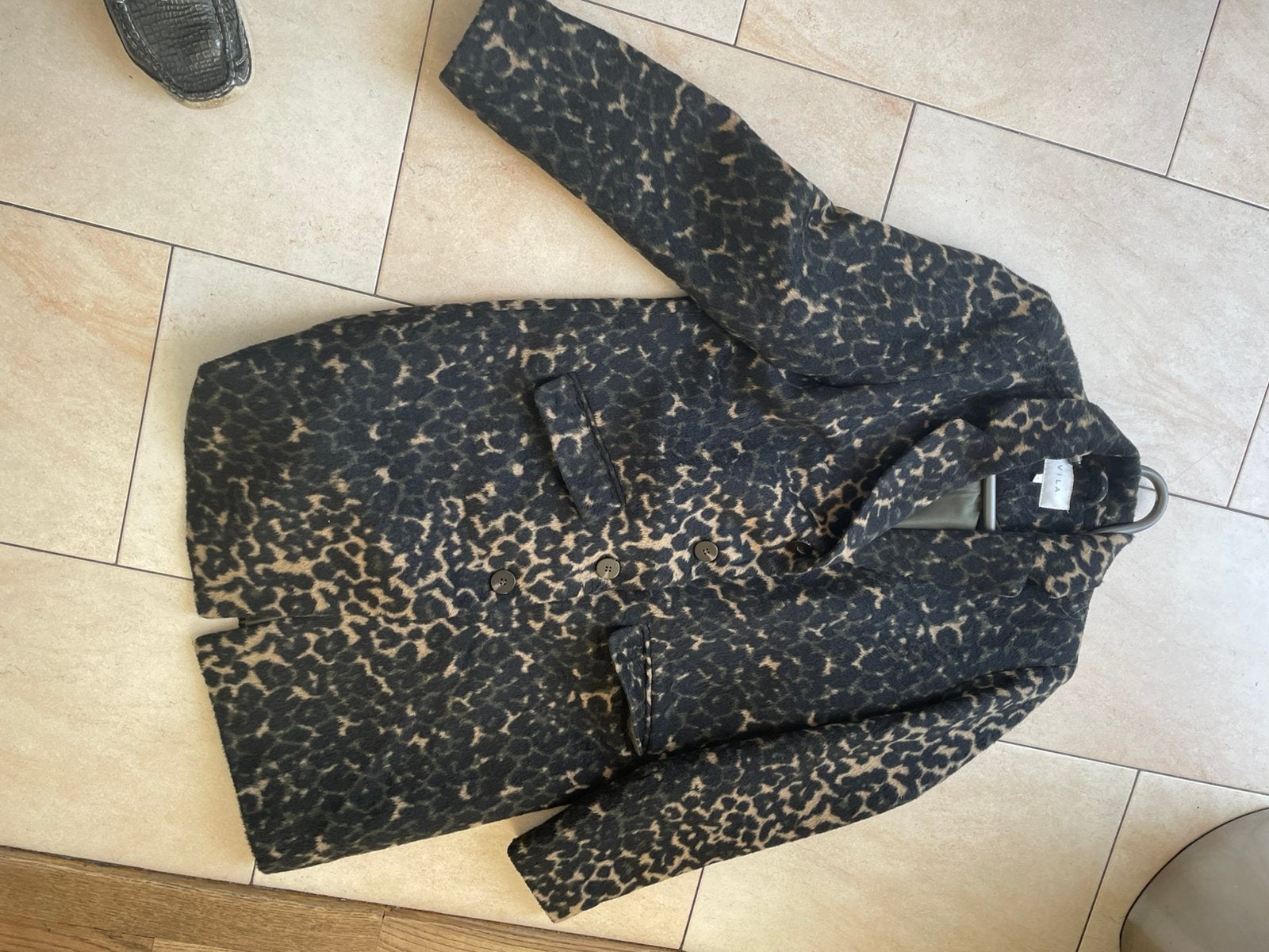 Winterjas 40 tijgerprint, Maat 38/40 (M), Bruin, Ophalen of Verzenden, Zo goed als nieuw