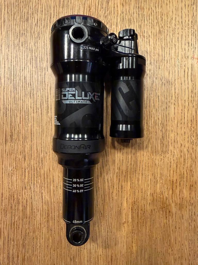 Rockshox Super Deluxe Ultimate 165x45mm Trunnion, Overige materialen, Overige typen, Ophalen of Verzenden, Zo goed als nieuw