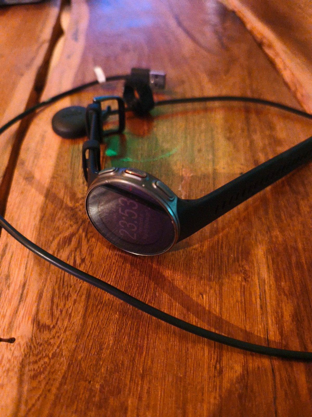 Polar Vantage V sporthorloge met optionele H7 borstband, Ophalen, Gebruikt, Zwart, Hartslag